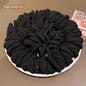 50/100pcs Boho Seamless Elastic Hair Ties-Thick Comfortable & Durable Ponytail Holders for Women - Solid Color Hair Accessories