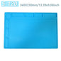 Magnetic Mat Silicone Work Mat Soldering Station Mat Heat Resistant 932°F Anti-Static for Electronic Phone Laptop Watch Repair