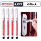 iLMH 1-40PCS Deep Hole Long Nib Head Markers For Metal Perforating Pen Waterproof Bathroom Woodworking Decoration Multi-Purpose