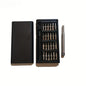 25 in 1 mini screwdriver set, flat head and cross shaped small screwdrivers, suitable for electronic products