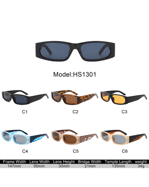 Talon - Rectangle Narrow Retro Square Fashion Sunglasses