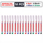 iLMH 1-40PCS Deep Hole Long Nib Head Markers For Metal Perforating Pen Waterproof Bathroom Woodworking Decoration Multi-Purpose