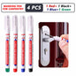iLMH 1-40PCS Deep Hole Long Nib Head Markers For Metal Perforating Pen Waterproof Bathroom Woodworking Decoration Multi-Purpose