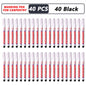 iLMH 1-40PCS Deep Hole Long Nib Head Markers For Metal Perforating Pen Waterproof Bathroom Woodworking Decoration Multi-Purpose