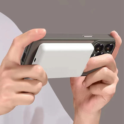 Luxury Matte Armor For Magsafe Magnetic Wireless Charging Case For iPhone 11 12 13 14 15 16 17 Air Pro Max Plus Shockproof Cover